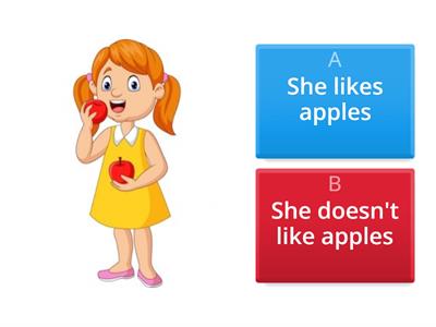 affirmative negative present simple