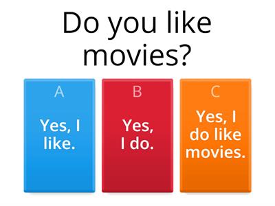 Simple Present Questions and Answers