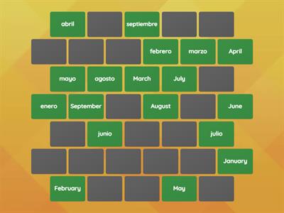 Days & Months - Spanish