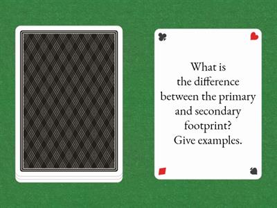 B1 Unit 6 Water footprint