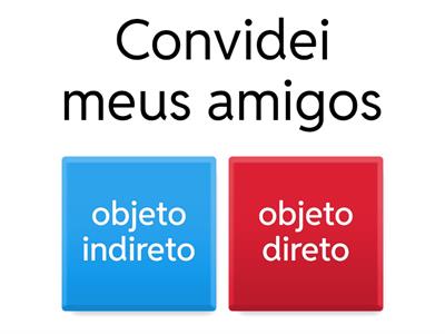 What is the correct indirect object and direct object?