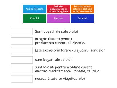 Resurse naturale - cls a III - Ch D