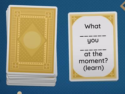 Lesson - People (Present Continuous Conversation Questions)