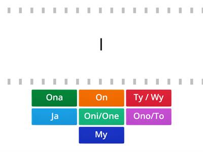  Zaimki Osobowe (Personal Pronouns)