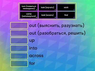 Gateway B1 Unit 2 Phrasal verbs
