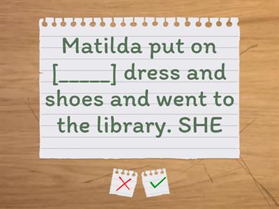 ОГЭ / OGE Grammar - Pronouns