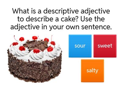 Descriptive Adjectives 