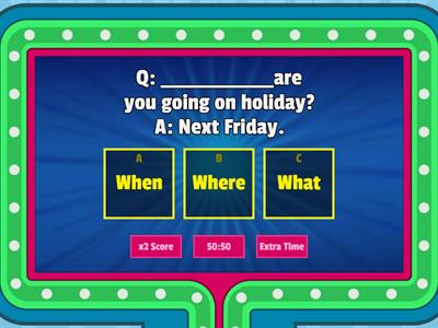 Forming Questions ELL