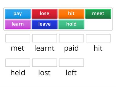 irregular verbs 3 form 