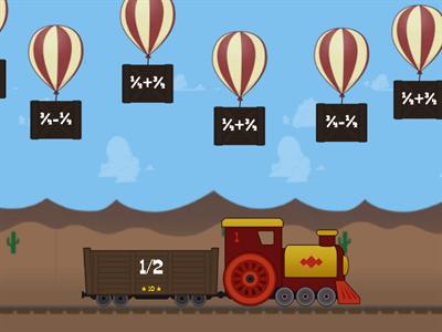 Addition and subtraction of fractions