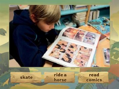 Free Time activities Beehive 2 Unit6