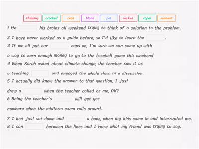 Idioms for Teachers 4