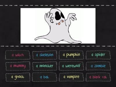 Halloween vocabulary 