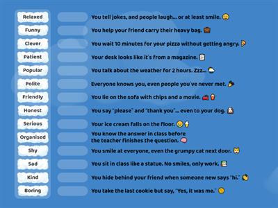 LIfe Vision A1, personality