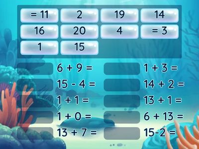 Математика  до 20