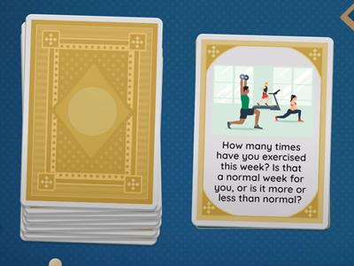 Present perfect (with some present & past) speaking cards