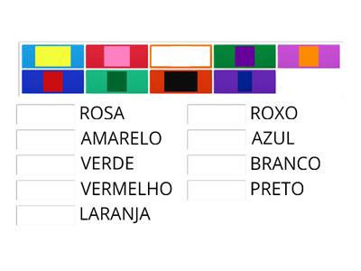 CORES PARA PRÉ ESCOLA