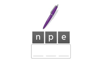 STARTERS - Classroom objects