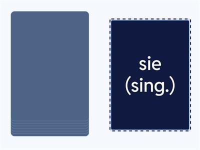 Personalpronomen | Deutsch