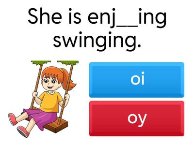 'oi/oy' spelling choice