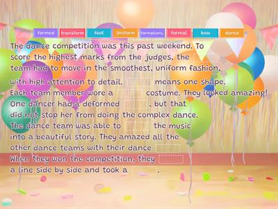 Form Latin Base Passage