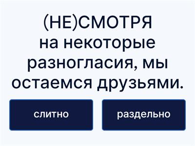 ЕГЭ 13. Несмотря на, невзирая на