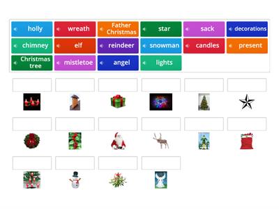 ESOL Entry 2 Christmas vocab