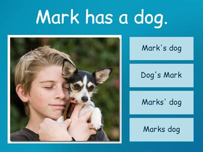 Possessive case 's