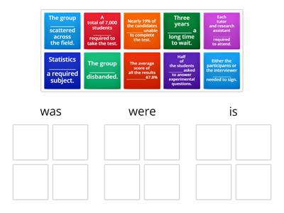 Task 9 Subject Verb agreement EAC LAW W5