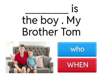 WH WORDS (Prova de Inglês)