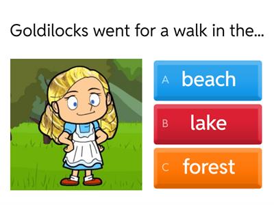 GOLDILOCKS AND THE 3 BEARS