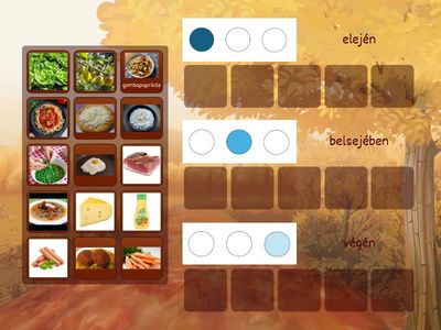 Hol hallod a szóban a S hangot? Ételek