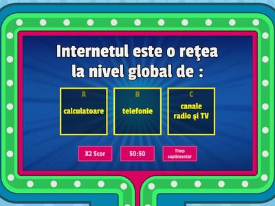 Internetul (chestionar - concurs)
