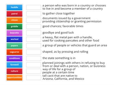 Vocab: My Diary from Here to There