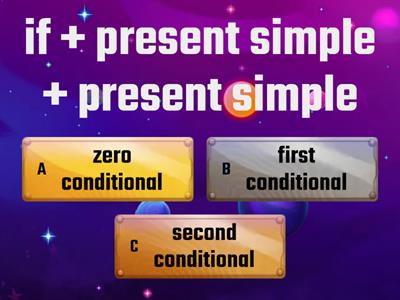 Gold Pre-First Unit 7 Zero, First & Second Conditional