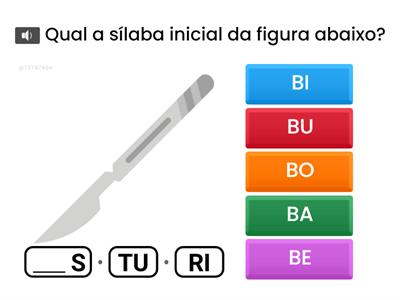 Letra B: Sílabas Simples