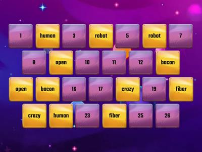 Matching Open + Closed Syllables