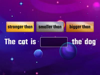Verbs in comparative and superlative form