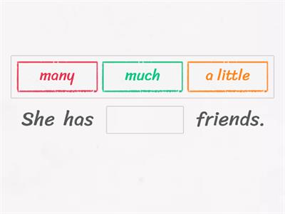 Count vs Noncount Sentences