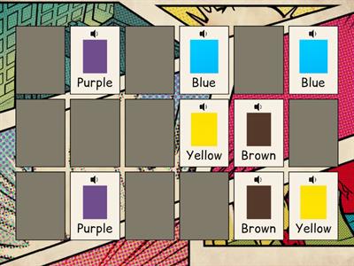 COLOR MEMORY GAME 
