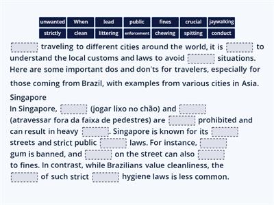 From brazil to Asia - Culture