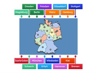 Bundesländer Hauptstädte