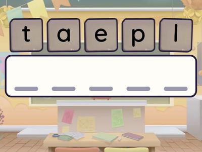 Make the words with Aa