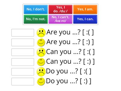 Questions and short answers (YOU)