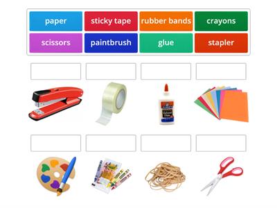 Unit 4 Making crafts (vocabulary)