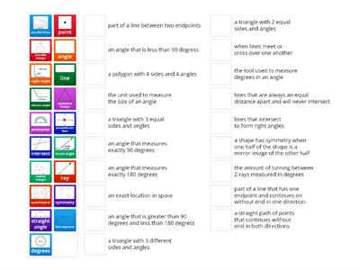 Geometry Vocabulary 