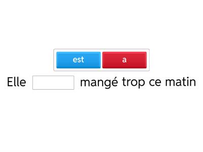 Passé composé - avoir or être?