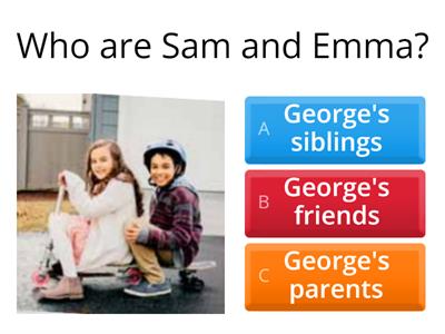 All about George - Quiz HW5