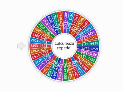 Adunari si scaderi 0-10000 fara trecere