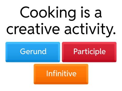 Gerund-Participle-Infinitive